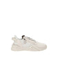 Fendi Beige Calf Leather Bos Taurus Athletic Sneakers
