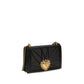 Dolce & Gabbana Black Lamb Ovis Aries Shoulder Bag