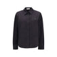 Miu Miu Black Cotton Dress Shirt
