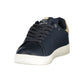 Gas Blu Polyurethane Men's Sneaker