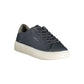 Gas Blue Polyurethane Men's Sneaker