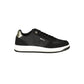 Gas Black Polyurethane Women's Sneakers