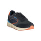 Gas Blue Polyurethane Men's Sneaker