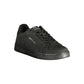 Gas Black Polyurethane Men's Sneaker