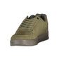 Gas Green Polyurethane Mens Sneaker