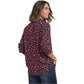 Street One Bordeaux Viscose Blouse