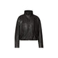 Street One Brown Polyester Leather Jacket