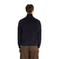 Lyle & Scott Blue Cotton Biker Jacket
