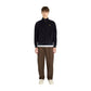 Lyle & Scott Blue Cotton Biker Jacket