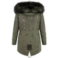 Mr&Mrs Italy Green Cotton Women Jacket