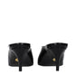 Stella McCartney Black Leather High Heel Pumps