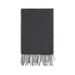 Ami Paris Gray Wool Oves Aries Foulard