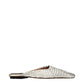 Stella McCartney Gray Leather Slippers