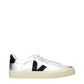 Veja Gray Leather Low Top Sneakers