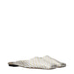 Stella McCartney Gray Leather Slippers