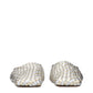 Stella McCartney Gray Leather Slippers
