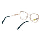 Emilio Pucci Turquoise Metal Glasses (Frames)