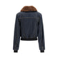 Ganni Blue Cotton Denim Jacket