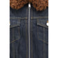 Ganni Blue Cotton Denim Jacket