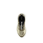 Off-White Bicolor Polyester Athletic Sneakers