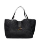 Tom Ford Black Raffia Shoulder Bag