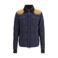 Moncler Grenoble Blue Polyamide Full-Length Jacket