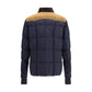 Moncler Grenoble Blue Polyamide Full-Length Jacket