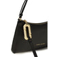 Marc Jacobs Black Calf Leather Bos Taurus Shoulder Bag