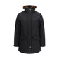 Woolrich Black Cotton Full-Length Jacket