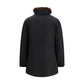 Woolrich Black Cotton Full-Length Jacket