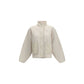 New Balance White Recycled Polyester Shell Jacket
