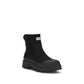 Hunter Black Rubber Chelsea Boots