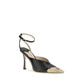 Jimmy Choo Black Calf Leather Bos Taurus High Heel Pumps