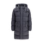 Moose Knuckles Black Nylon Coat