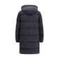 Moose Knuckles Black Nylon Coat