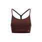 New Balance Bordeaux Recycled Polyester Sport Bra