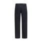 Stone Island Black Cotton Straight-Leg Jeans