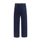 Stone Island Blue Cotton Jeans Denim