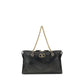 Valentino Garavani Black Napa Leather / Calf Bos Taurus Shoulder Bag