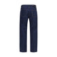 Stone Island Blue Cotton Straight-Leg Jeans