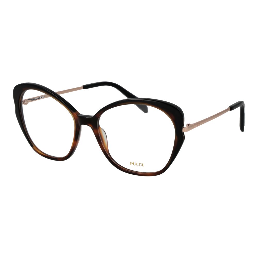 Emilio Pucci Brown Metal Glasses (Frames)