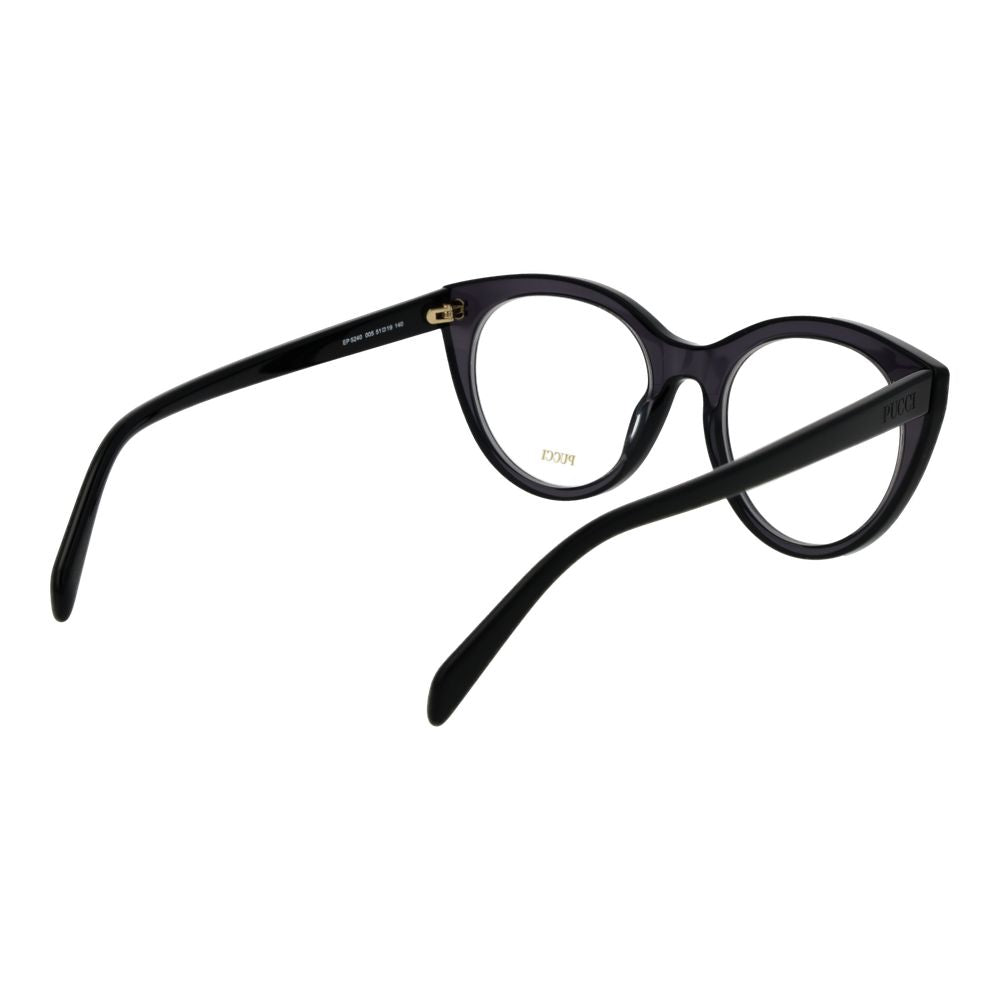 Emilio Pucci Black Plastic Glasses (Frames)
