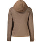 Norway 1963 Brown Polyester Women's Jacket with Hood