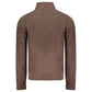 Accademia Militare Brown Polyester Men's Sweatshirt