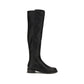 Stuart Weitzman Black Napa Leather / Calf Bos Taurus Over The Knee