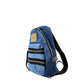 Marc Jacobs The Biker Medium Denim Backpack Bookbag