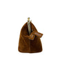 COACH Coach Kisslock Frame 27 Suede Bag