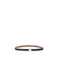 Tory Burch Multicolor Calf Leather Bos Taurus Regular Belt