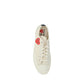 Comme Des Garçons Play x Converse White Cotton Low Top Sneakers