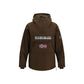 Napapijri Brown Polyamide Shell Jacket